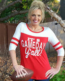 Ladies It's Gameday Y'all! Tunic T-shirt