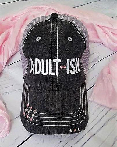 Adult-ish Trucker Hat w/BLING