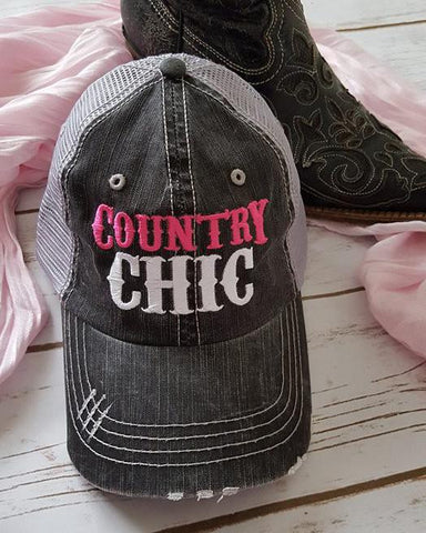 Ladies Country Chic Trucker Hat