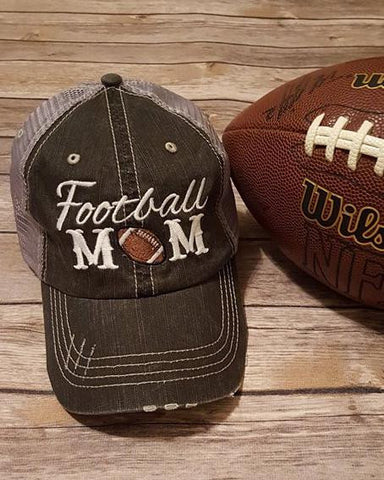 Ladies Football Mom Trucker Hat