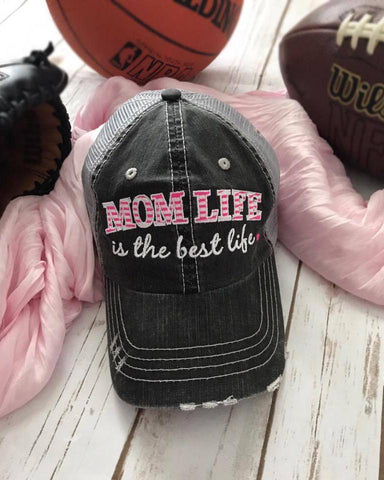 MOM LIFE is the best life Trucker Hat