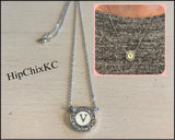 Initial necklace